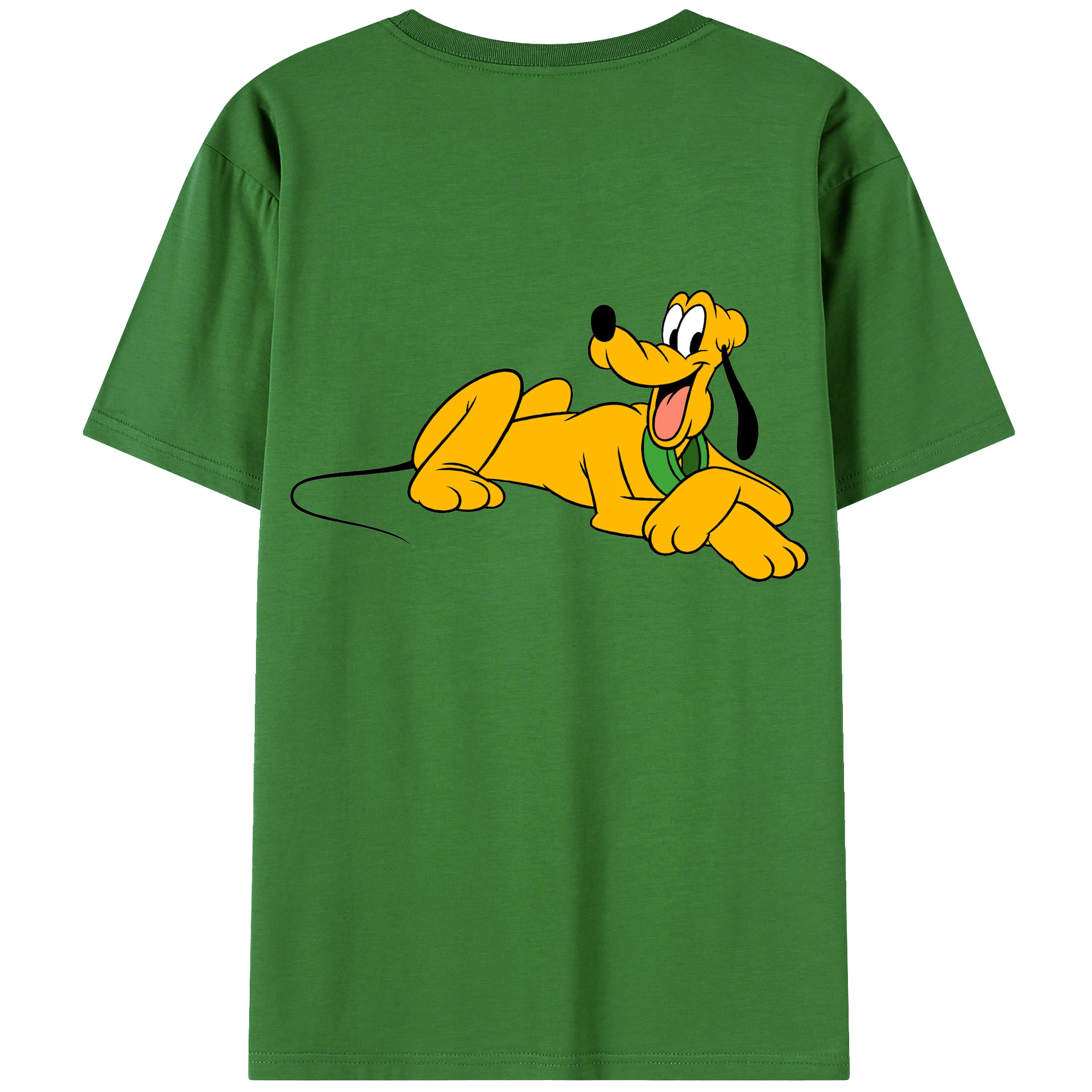 （画像用） ミッキーマウス Mickey Mouse レディース半袖Tシャツ(バックプリント)